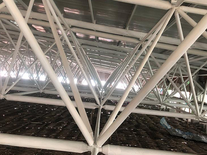 文昌大型螺栓球网架施工厂家